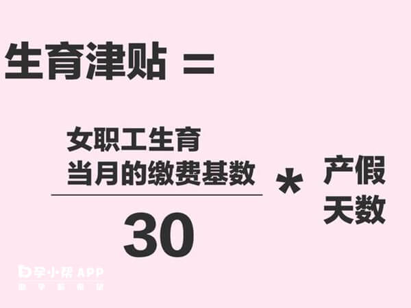 生育金計算公式